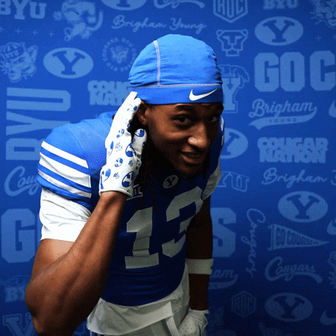 College Football Go Cougs GIF by BYU Cougars