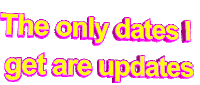 pink dating Sticker by AnimatedText