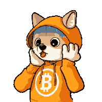 Bitcoin Omg Sticker by $DOG