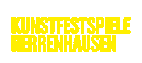 Gelb Sticker by KunstFestSpiele Herrenhausen