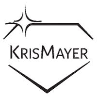 Kris-Mayer linda arrasta brilho novidade Sticker