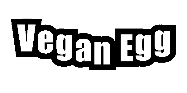 Vegan Egg Sticker by Jennifer Greenhill