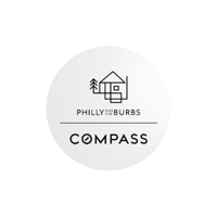 Philly Compass Sticker by Philly and the Burbs