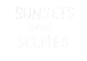 Selfies Sunsets Sticker