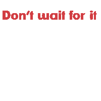 Wait Go Sticker by Pauline Vernet