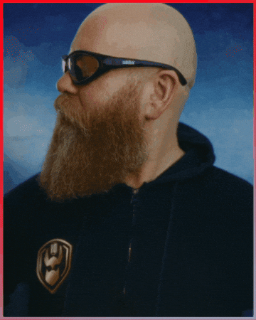 Vinnie Camilleri Red Light Therapy GIF by THE BEARD STRUGGLE
