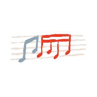 Christmas Musica Sticker