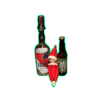 Merry Christmas Cheers Sticker by Ithaca Beer