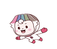ddmkorea happy fly 행복 신남 Sticker