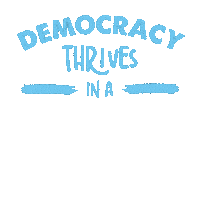 Register To Vote Donald Trump Sticker by INTO ACTION