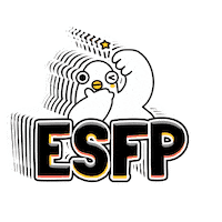 banggooso mbti esfp 엠비티아이 방구석연구소 Sticker
