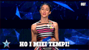 got talent tempo GIF by Italia's Got Talent