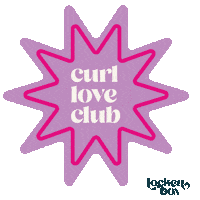 Curly Hair Sticker by Lockenbox