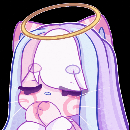 Oriineku giphygifmaker cat kawaii angel GIF