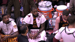 lebron james cavs GIF by NBA
