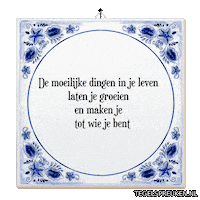 Humor Wijsheid Sticker by Tegelspreuken.nl