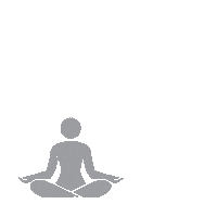 Yoga Sticker by Catholic University of America