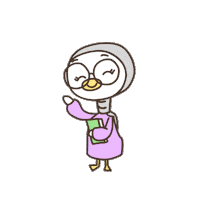 chaknums kawaii hi bye hey Sticker