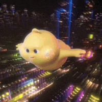 Vibes Flying GIF by Butter baby