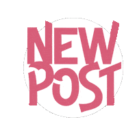 New Post Sticker by Bitz of Glitz