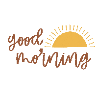 Good Morning Sun Sticker