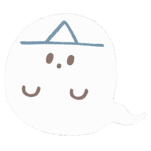 Summer Ghost Sticker