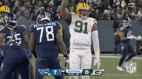 Green Bay Packers Football GIF by NFL