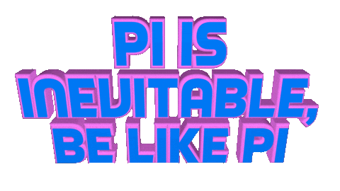 Circle Math Sticker by OpticalArtInc.