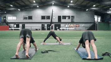 yoga pose GIF by Hockey Training