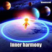 Inner Peace Wisdom GIF by Bloomscroll