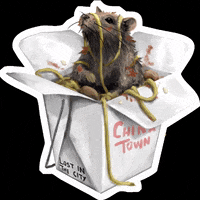 lostinthecity_ny nyc new york city mouse rat GIF