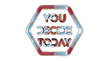 Glow Digital Art Sticker