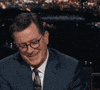 Stephen Colbert Reaction GIF by MOODMAN