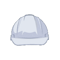 HamburgerVerkehrsverbund construction helmet security baustelle Sticker