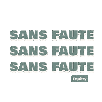 Clear Round Sticker by Equitry