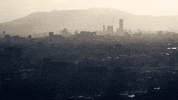 guardian city sunset mountain africa GIF