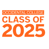 Eagle Rock Sticker by Occidental College