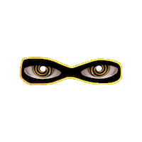 Eyes Shatter Sticker by Tasha Zima