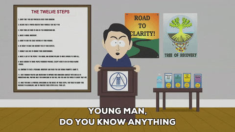 questioning speaking GIF by South Park 