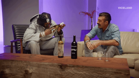 wine drank GIF by MOST EXPENSIVEST