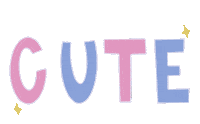 MaferForno pink kawaii sparkle purple Sticker
