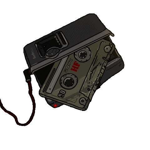 Sony Tape Sticker by Gifes Con Ensalada