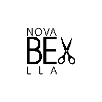 novabella peluqueria tijeras tijera cortar Sticker