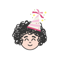 Happy Party Sticker by Auntie Sam SG
