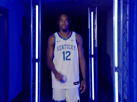 College Basketball GIF by Kentucky Men’s Basketball. #BuiltDifferent