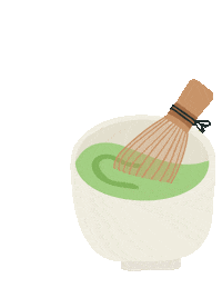 Matcha Latte Sticker by Heidi Fiedler