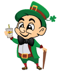 St Patricks Day Sticker by Andy's Frozen Custard