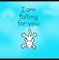 Falling For You GIF by Chippy the Dog
