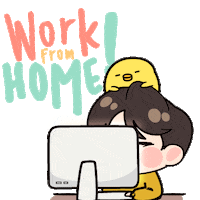 dlosticker kawaii sticker baka dlo Sticker