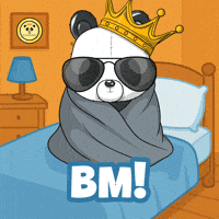 Gm Bm GIF by PandaPals